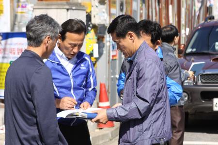 장안구청장 주민불편 및 민원지역 현장 순찰